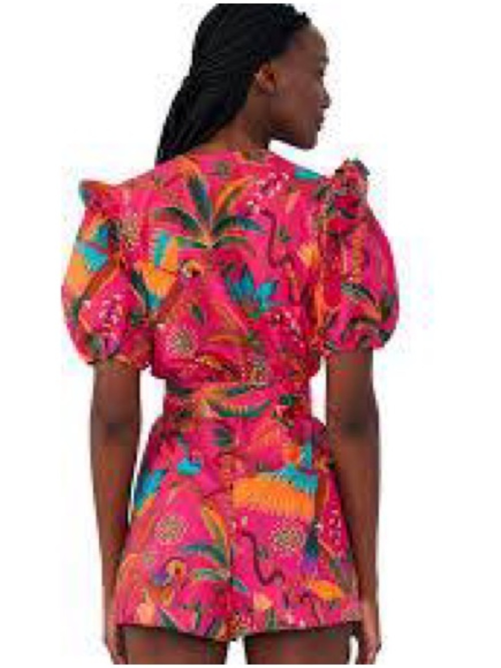 Farm Rio Macaw Romper NWOT - Picture 4 of 7